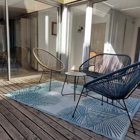 Le Peyrot*** Coeur De Ville 55M² Avec Patio Rodez Eksteriør bilde
