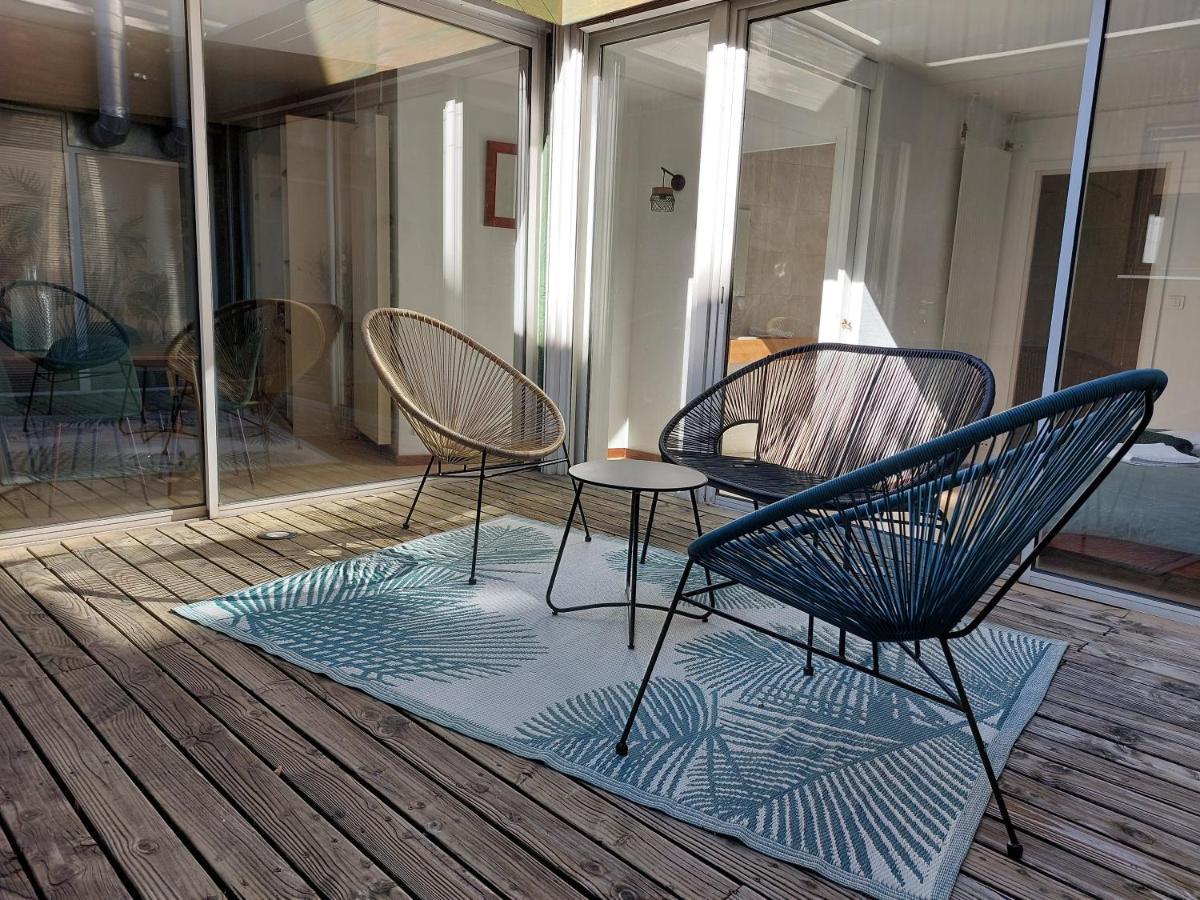 Le Peyrot*** Coeur De Ville 55M² Avec Patio Rodez Eksteriør bilde